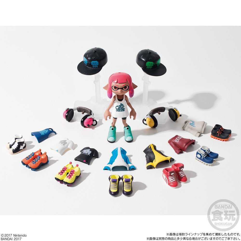 Splatoon 2 Kisekae Gear Collection (Set of 10 pieces)