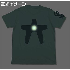 Mobile Suit Gundam - Zock Mono Eye Phosphorescent T-shirt Sage Blue (XL Size)