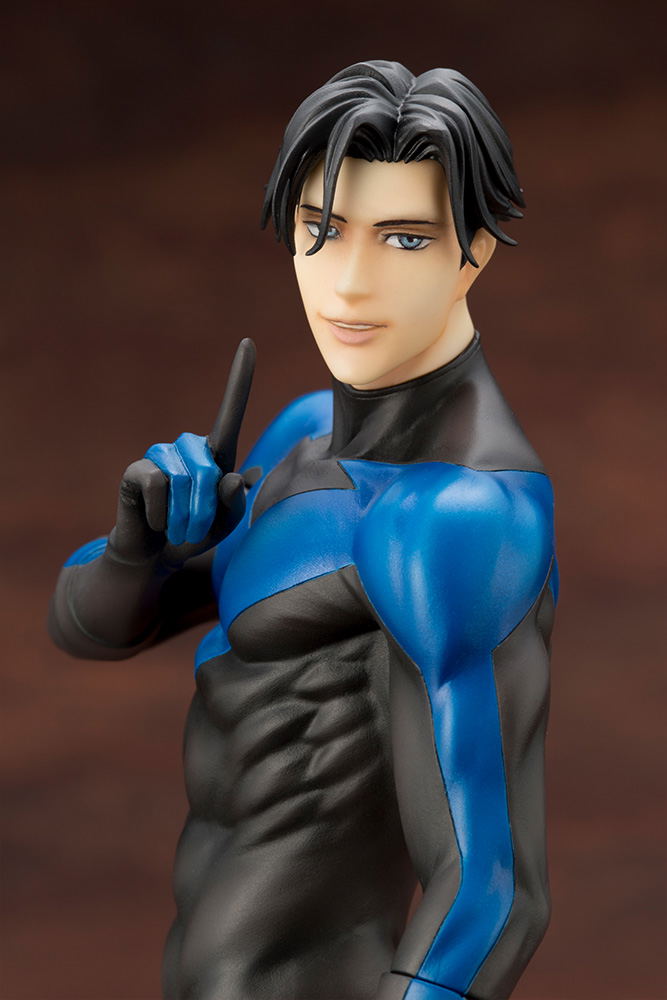 DC COMICS IKEMEN Series 1/7 Scale Pre-Painted Figure: Nightwing [First Release Limited Edition] image 11