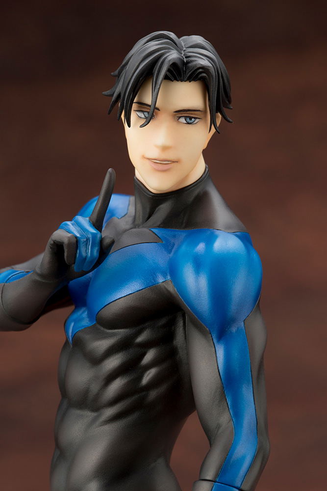 DC COMICS IKEMEN Series 1/7 Scale Pre-Painted Figure: Nightwing [First Release Limited Edition] image 12