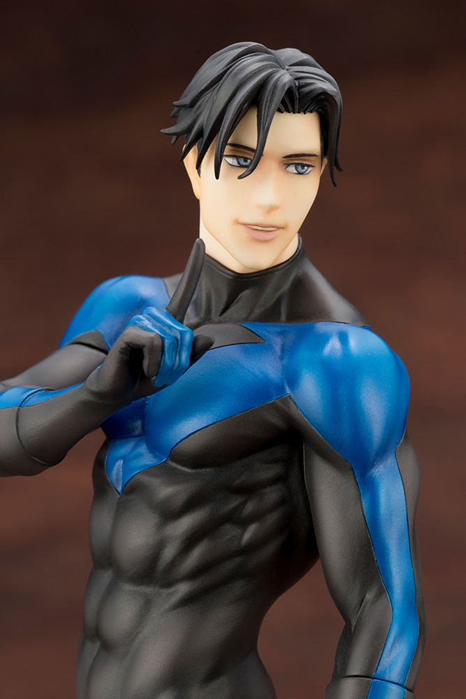 DC COMICS IKEMEN Series 1/7 Scale Pre-Painted Figure: Nightwing [First Release Limited Edition] image 13