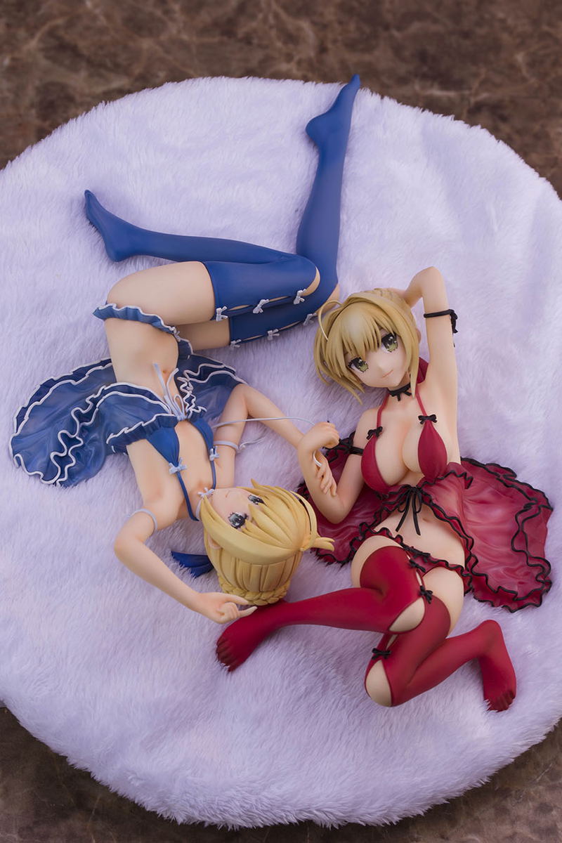 Fate/EXTELLA 1/7 Scale Pre-Painted Figure: Nero Claudius & Altria Pendragon image 2