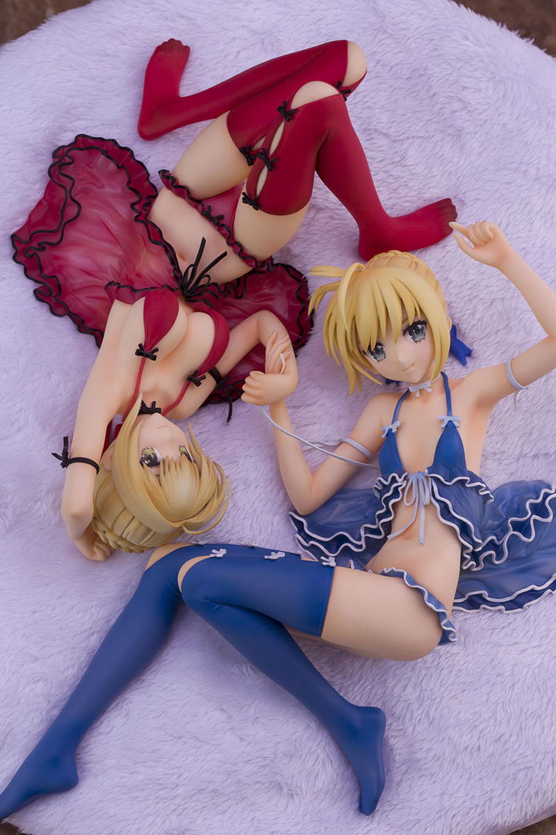 Fate/EXTELLA 1/7 Scale Pre-Painted Figure: Nero Claudius & Altria Pendragon image 4