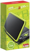 New Nintendo 2DS LL (Black x Lime) thumbnail 1