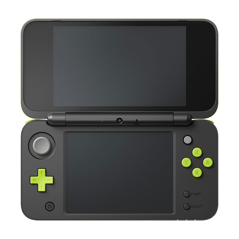 New Nintendo 2DS LL (Black x Lime) image 3
