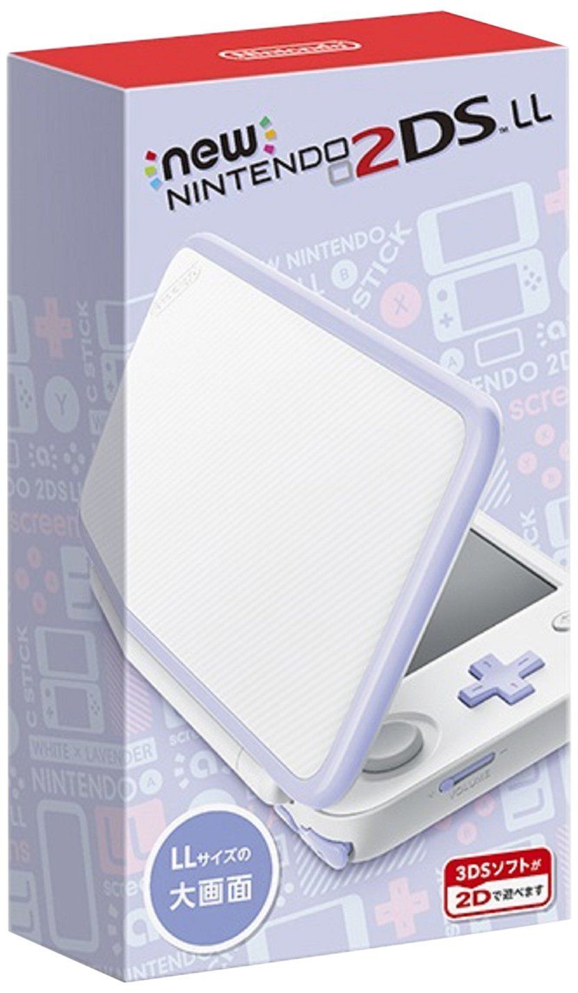 New Nintendo 2DS LL (White x Lavender)