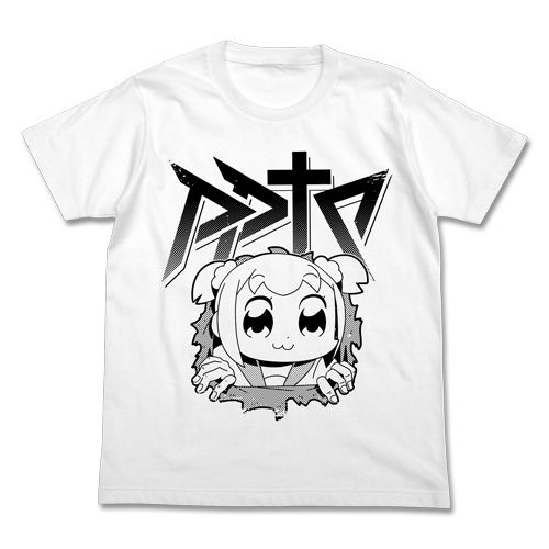 Pop Team Epic - Belly Pop T-shirt White (M Size) image 1