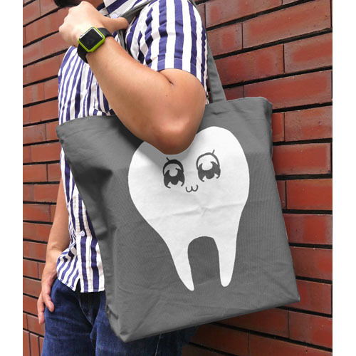 Pop Team Epic - Dental Large Tote Bag image 2