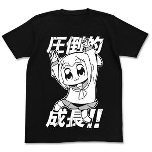 Pop Team Epic - Overwhelming Growth T-shirt Black (L Size)_