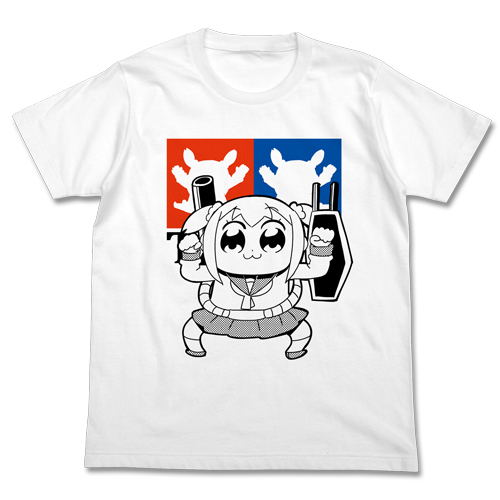 Pop Team Epic - Perfect Popuko T-shirt White (XL Size) image 1