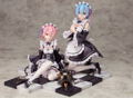 Re:Zero kara Hajimeru Isekai Seikatsu 1/8 Scale Pre-Painted Figure: Rem & Ram Special Set thumbnail 1
