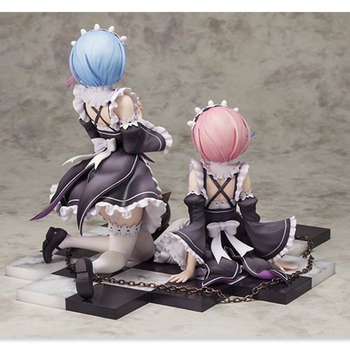 Re:Zero kara Hajimeru Isekai Seikatsu 1/8 Scale Pre-Painted Figure: Rem & Ram Special Set image 5