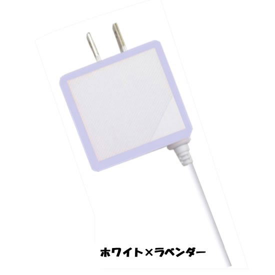 Newニンテンドー3DSLL パールホワイト NDS ACアダプタ DSI用 AC Adapter (White/Lavender) 対応 (DSi/LL/XL Japanese only), 2DS