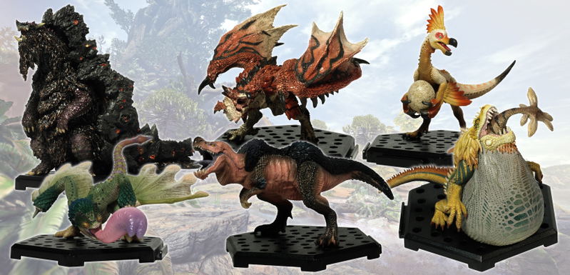 Capcom Figure Builder Monster Hunter Standard Model Plus Vol. 9 (Set of 6 pieces) (Re-run) image 1
