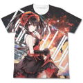 Date A Live - Original Ver. Kurumi Tokisaki Full Graphic T-shirt Ver. 2 White (L Size) thumbnail 1