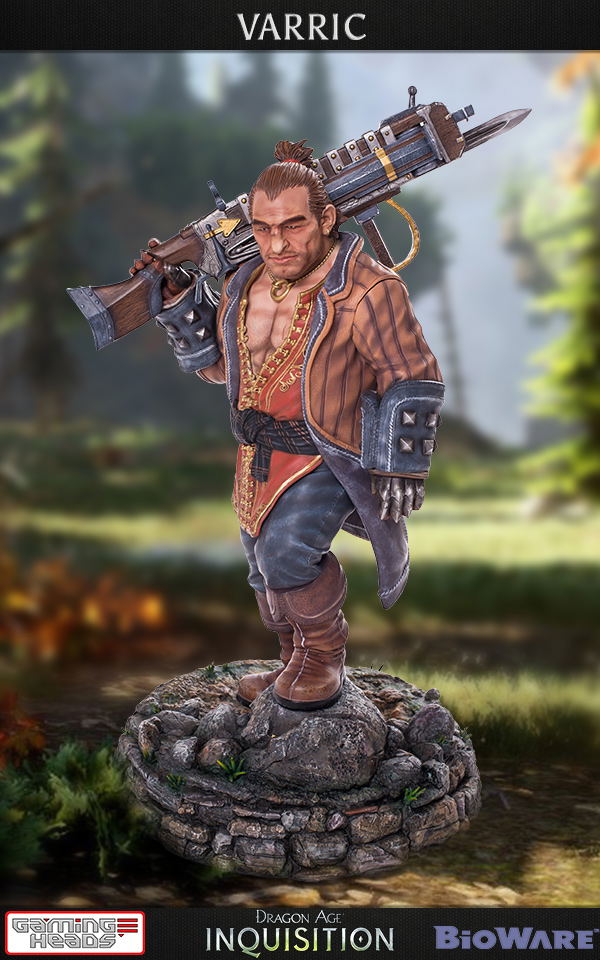 Dragon Age Inquisition 1/4 Scale Resin Statue: Varric image 2