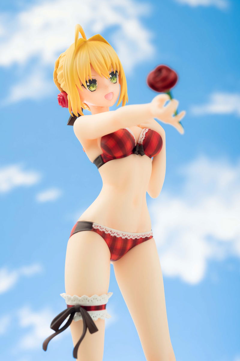 Fate/Extella 1/8 Scale Pre-Painted Figure: Nero Claudius Rose Vacation Ver. image 10