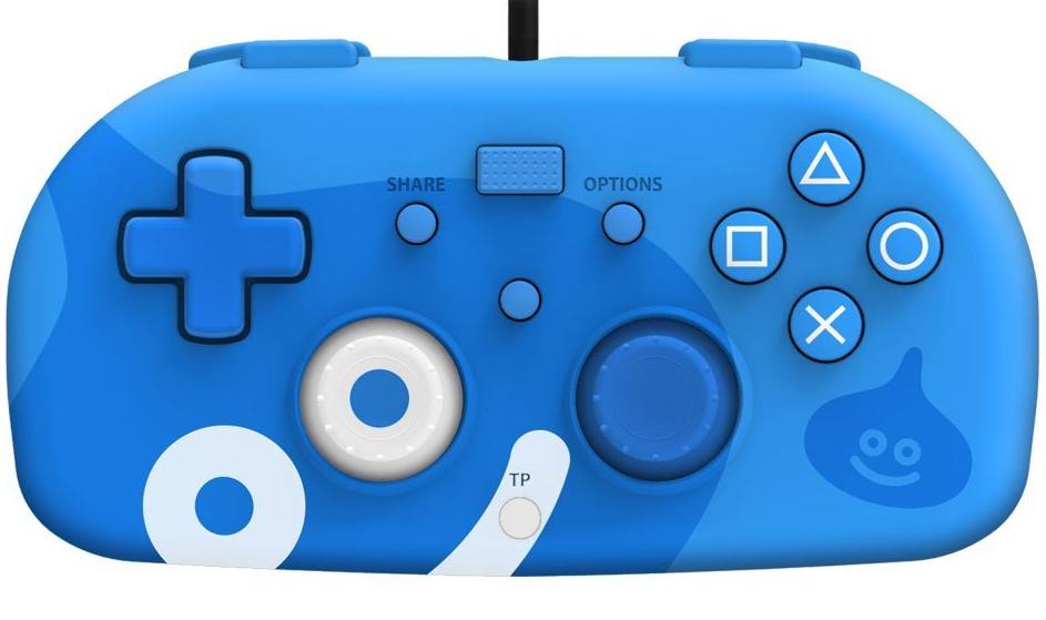 Warmte over houding Hori Wired Controller Light for PlayStation 4 [Dragon Quest Slime Edition]  (Blue) for PlayStation 4, Playstation 4 Pro