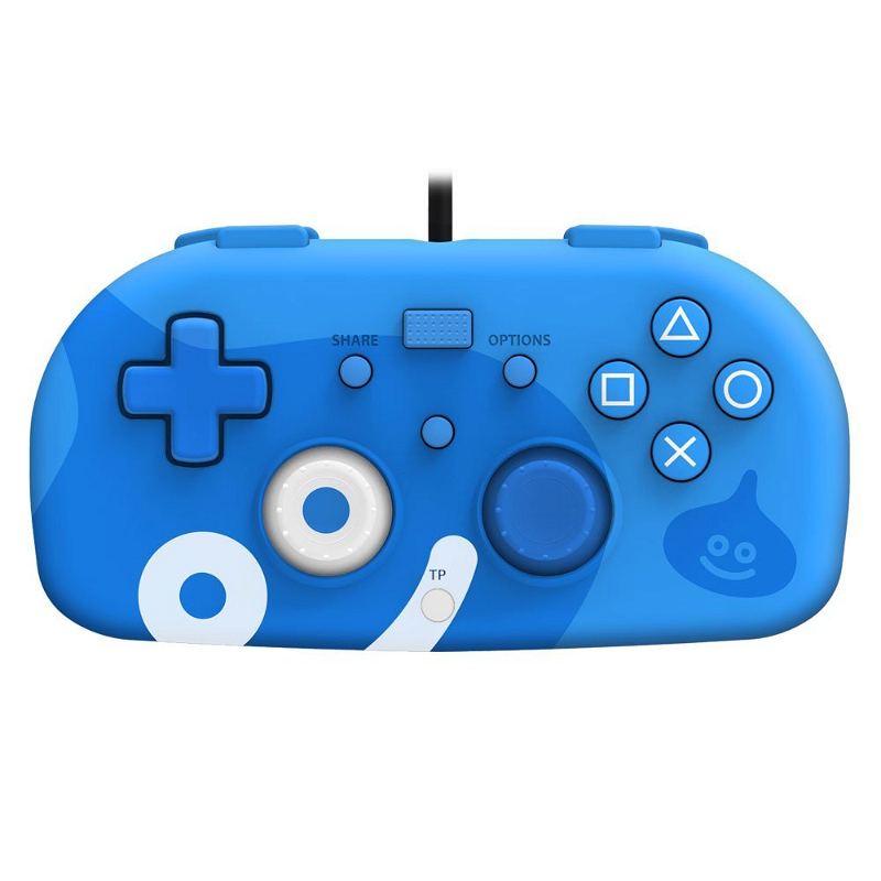Hori Wired Controller Light for PlayStation 4 [Dragon Quest Slime Edition]  (Blue) for PlayStation 4, Playstation 4 Pro