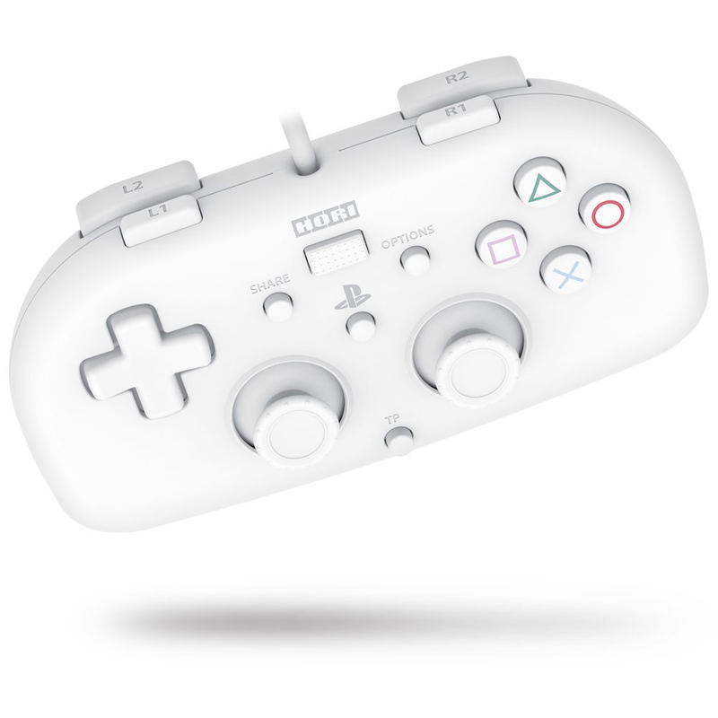 Hori Wired Controller Light for PlayStation 4 (White) image 3