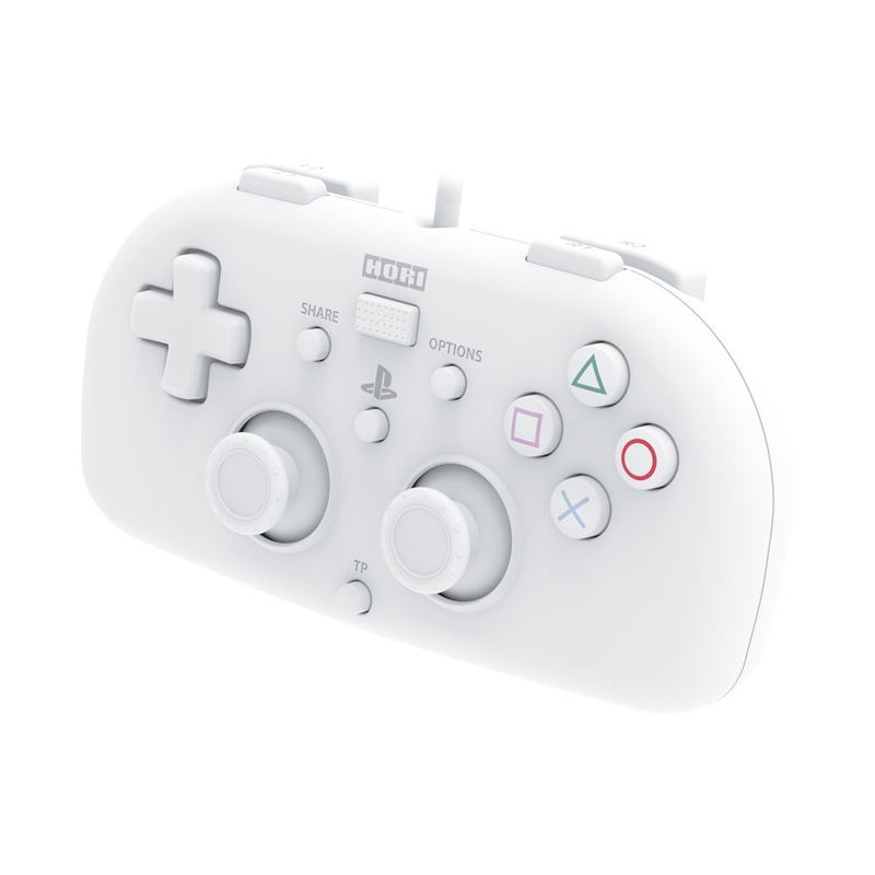 Hori Wired Controller Light for PlayStation 4 (White) image 2