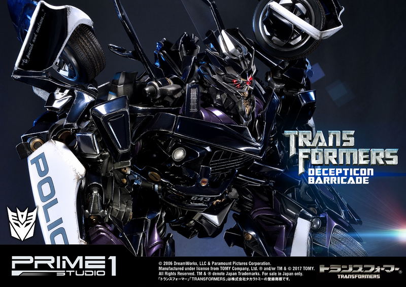 Museum Masterline Transformers Statue: Decepticon Barricade image 26