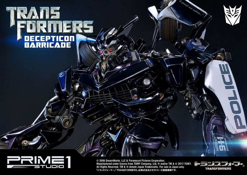 Museum Masterline Transformers Statue: Decepticon Barricade image 27