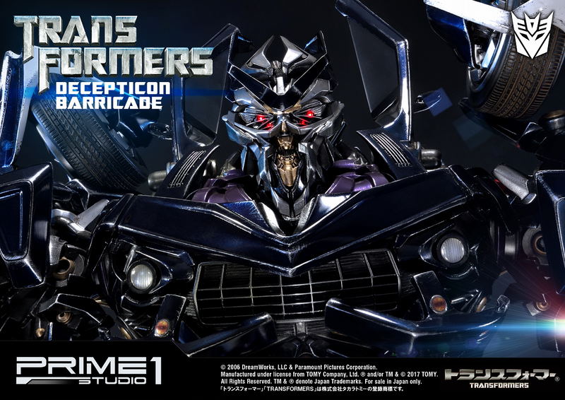 Museum Masterline Transformers Statue: Decepticon Barricade image 28