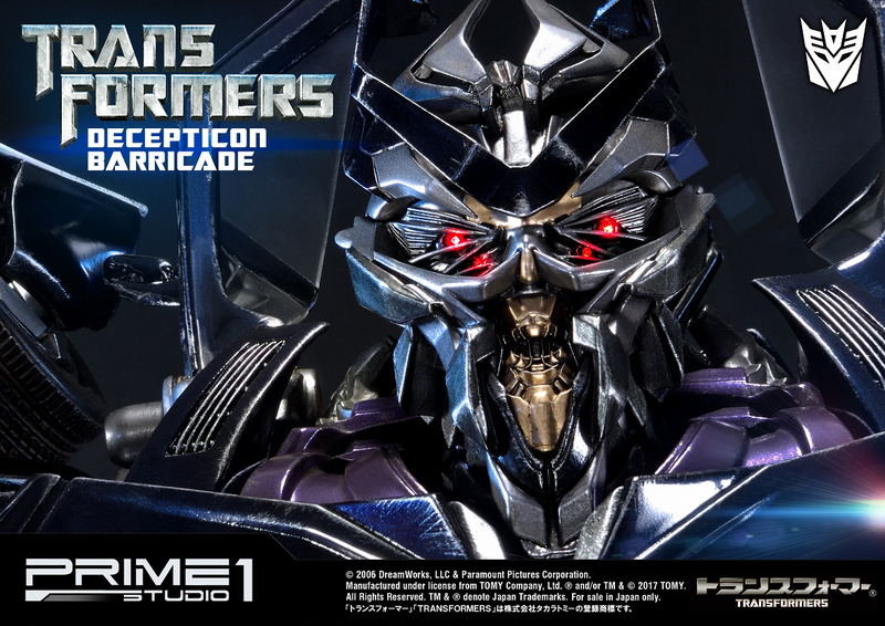 Museum Masterline Transformers Statue: Decepticon Barricade image 29