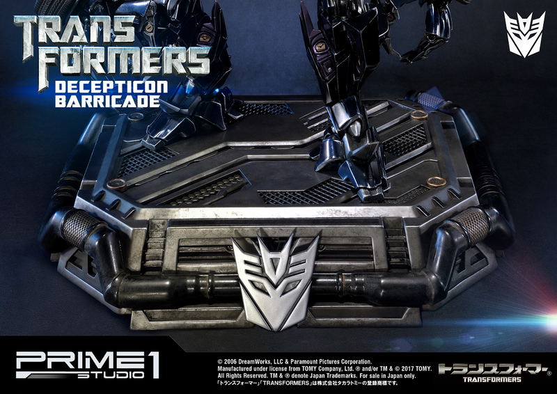 Museum Masterline Transformers Statue: Decepticon Barricade image 30