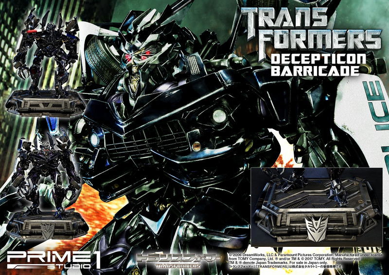 Museum Masterline Transformers Statue: Decepticon Barricade image 31