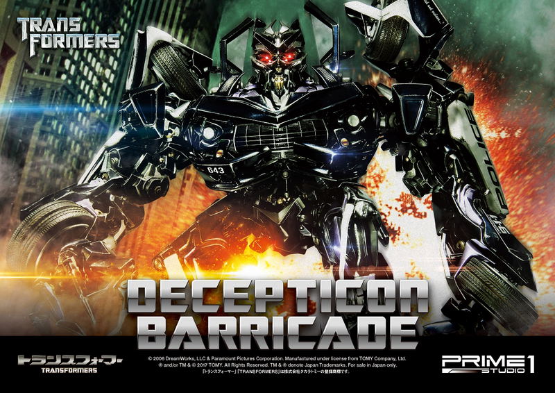 Museum Masterline Transformers Statue: Decepticon Barricade image 32