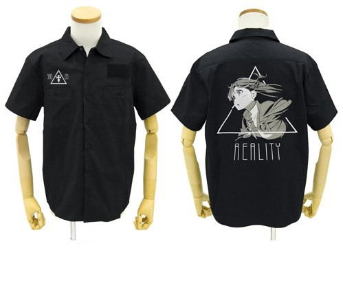 Sword Art Online Ordinal Scale - Asuna Reality Embroidery Work Shirt Black (XL Size) image 1