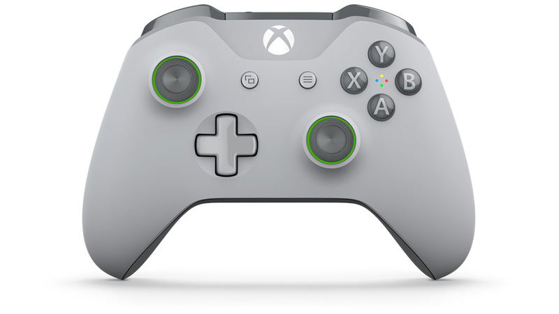 Xbox Wireless Controller (Gray x Green) image 1
