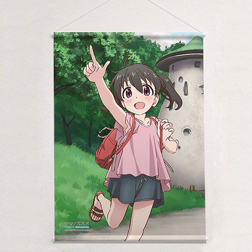 Yama no Susume Second Season Original Illustration B2 Wall Scroll: Hinata / Summer Vacation image 1