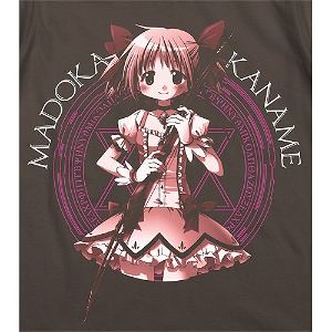 Puella Magi Madoka Magica - Madoka Kaname T-shirt Charcoal (XL Size)