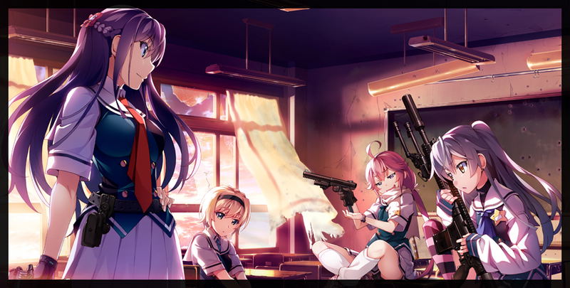 Grisaia Phantom Trigger 01 & 02 image 3