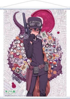 Kino's Journey The Beautiful World Animated Series Wall Scroll_