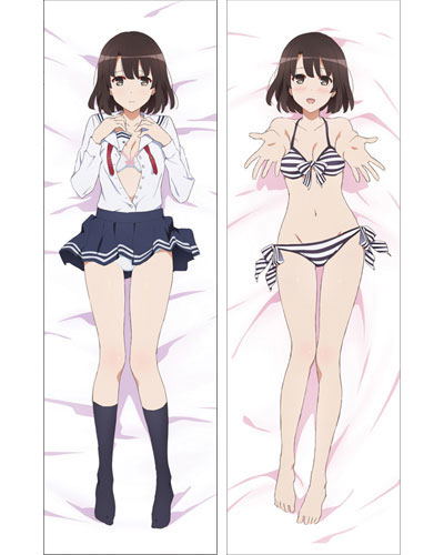 Saekano - How to Raise a Boring Girlfriend Flat Dakimakura Cover: Kato Megumi (Re-run) image 1