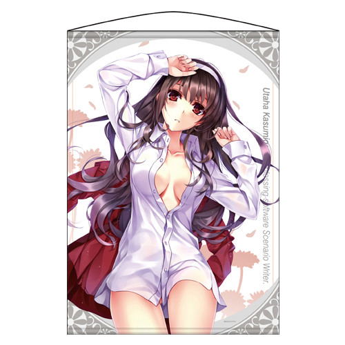 Saekano How to Raise a Boring Girlfriend Flat Original Ver. Wall Scroll: Kasumigaoka Utaha (Re-run) image 1