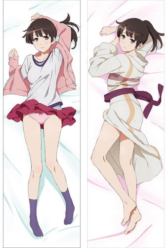 Saekano - How to Raise a Boring Girlfriend Flat Dakimakura Cover: Kato Megumi Ponytail Ver. image 1