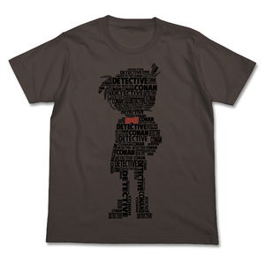 Detective Conan - Conan Silhouette T-shirt Charcoal (XL Size)_