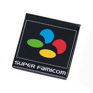 Super Famicom - SF-Box Design T-shirt Gray (S Size)