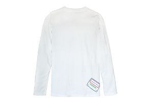 Super Famicom - SF-Box Design T-shirt Long White (160 Size)
