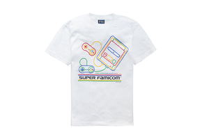 Super Famicom - SF-Box Design T-shirt White (M Size)_