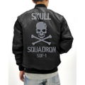The Super Dimension Fortress Macross - Roy Focker MA-1 Jacket Black (M Size) thumbnail 4