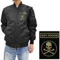 The Super Dimension Fortress Macross - Roy Focker MA-1 Jacket Black (XL Size) thumbnail 3