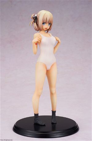 Maitetsu 1/6 Scale Pre-Painted Figure: Hinai Paulette White School Swimwear Ver.