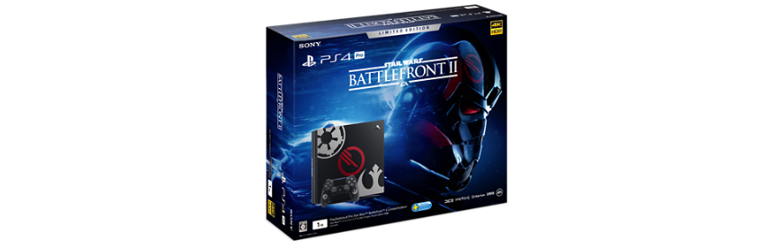PlayStation 4 Pro CUH-7100 Series 1TB [Star Wars Battlefront II