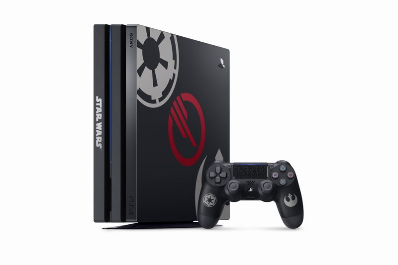 PlayStation 4 Pro CUH-7100 Series 1TB [Star Wars Battlefront II Edition] image 1